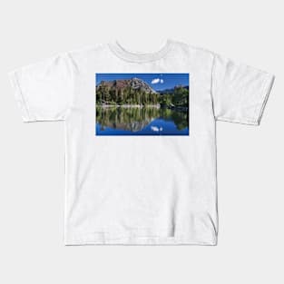 Sherwin Lake Reflects Mountains Kids T-Shirt